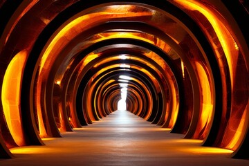 Poster - tunnel vision a unique and fascinating design that transports yo