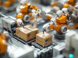 Aufkleber - Robotic Automation in Warehouse Operations