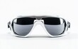 © Who is Santi - Elegant photograph of virtual reality glasses, positioned on a clean white background