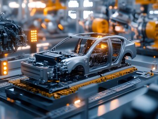 Modern Automotive Manufacturing Process