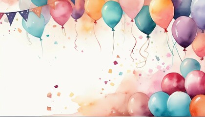 Wall Mural - colorful balloons background