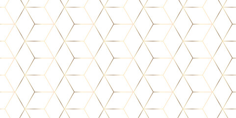 Seamless pattern with hexagon square cube geometric pattern shapes grid metal element texture design. vector tiles gradient science web tech connection triangle diamond honeycomb hexagon art.