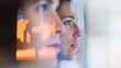 © Steve - Worried investors gathered around multiple screens, analyzing financial data and market trends, reflecting the tension and uncertainty in the investment world.