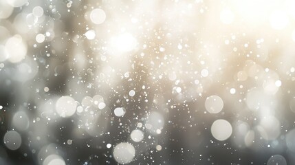 Aufkleber - Bokeh Light White Abstract Background