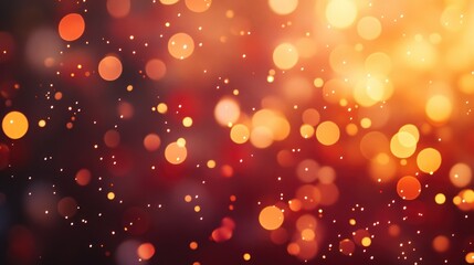Aufkleber - Abstract holiday background featuring bokeh lights in a festive design