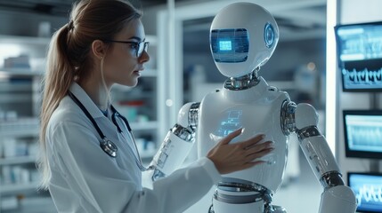 Poster - exploring the future of human-robot interaction a medical perspective on ai in healthcare