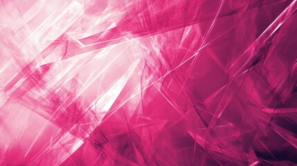 Poster - Vibrant abstract patterns in pink and red hues for dynamic visual impact
