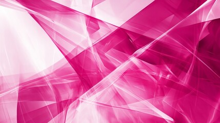 Poster - Dynamic fusion of pink and light an abstract exploration of color and form