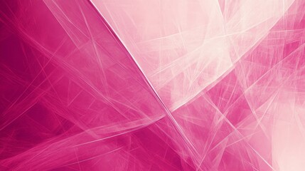 Poster - Abstract pink and white geometric background with soft textures and lines for creative use