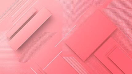 Poster - Abstract design elements in red a modern graphic composition of shapes and lines