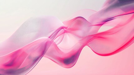 Poster - Flowing waves of color an abstract exploration of light and movement