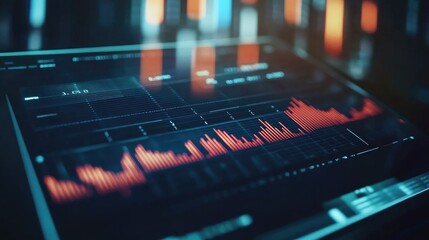 Poster - Modern Data Visualization on Digital Screen