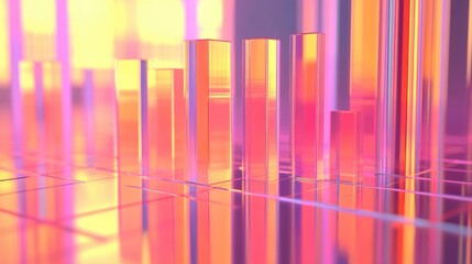 Poster - Colorful Abstract Data Visualization Design