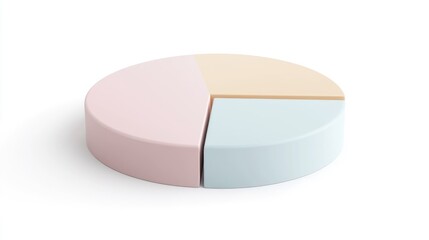 Poster - Soft Colorful Pie Chart for Data Visualization