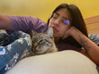 © Mal de Ojo Studio/Stocksy - Relaxing with Cat at Home
