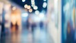 © Hailie - Blurred Background of an Art Gallery with Soft Lighting and Colorful Artwork