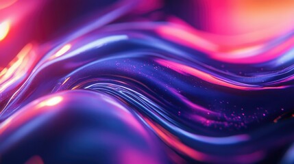Poster - Burst of liquid colors swirling together in abstract motion on a light surface, rich in texture and vibrancy