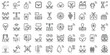 © Pixset Pro - Set of thin line smart farm Icons. Vector illustration