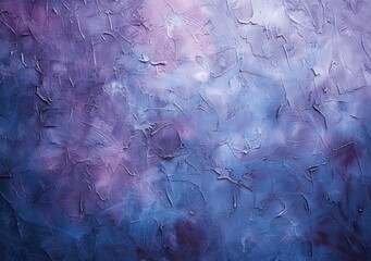 Poster - Purple and Blue Grunge Stucco Background Texture for Artistic and Decorative Design