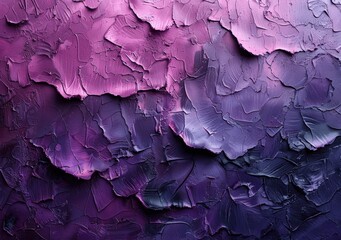 Poster - Modern Artistic Purple Blue Grunge Textured Background with Rough Stucco Wall