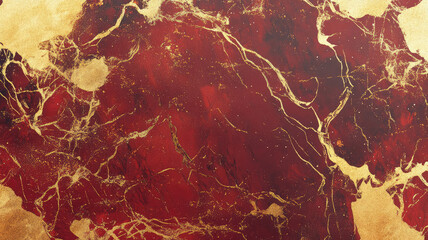 Wall Mural - gold and red marble luxury background texture design for wedding invitation card, cover, packaging , fashion, detailed high resolution image