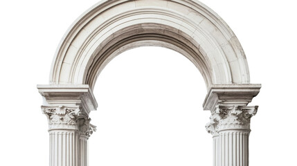 Aufkleber - Classic column arch isolated PNG