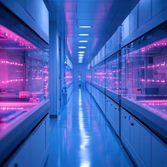 Poster - Exploring the cutting-edge of modern bioelectronics precision fabrication techniques in advanced laboratory environments