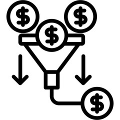 Poster - Sales Funnel Icon