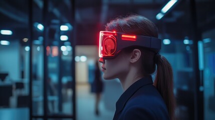 Poster - Exploring the future of technology through virtual reality a glimpse into innovation and human interaction