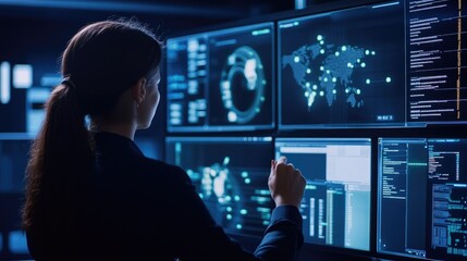 Poster - Exploring data analytics in a high-tech environment the role of visual interfaces in understanding global trends