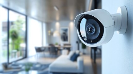 Poster - modern home security the impact of smart surveillance cameras on domestic safety and convenience
