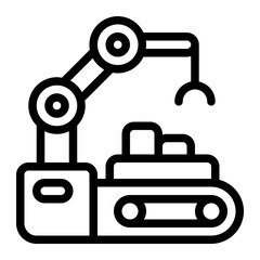 Machine Line Icon