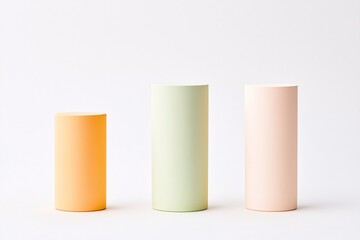 Poster - A bar chart showing comparative prices and values for different products, with ample copy space to the side for branding or messaging.