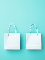 Poster - A split image of two shopping bags, one labeled high price and the other labeled value, placed against a minimalist backdrop with ample copy space.