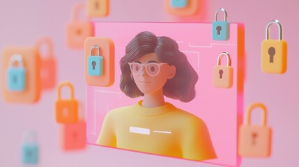 Poster - 3D User Profile Representation with Security Elements