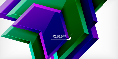Poster - Technology dynamic arrow geometric background. Vector Illustration For Wallpaper, Banner, Background, Card, Book Illustration, landing page