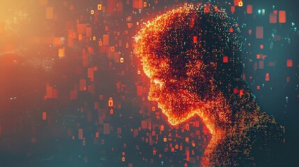 Poster - Abstract Human Silhouette Visualization in Pixels