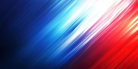 Poster - dynamic blue and red gradient abstract background