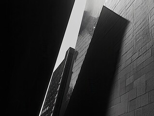 Poster - Abstract Cityscape Architecture.