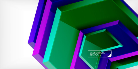 Poster - Technology dynamic arrow geometric background. Vector Illustration For Wallpaper, Banner, Background, Card, Book Illustration, landing page