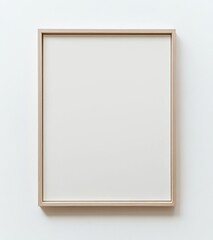 empty frame on wall.
