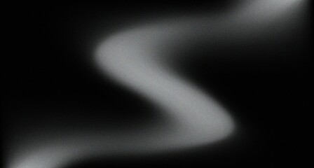 Wall Mural - Monochrome silver dark grey grainy abstract background with empty space for design