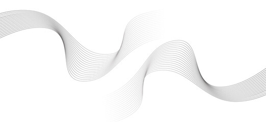 Poster - Abstract line design business background. Gray Silver abstract vector background. Black and white vector design.