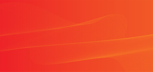Poster - Abstract Red waves geometric background. Fluid shapes composition. Fit for presentation design. Modern background design.