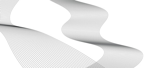 Poster - Abstract stripe design business background ray pattern of lines abstract background. EPS10. lines wave. Gray Silver abstract vector background. Black and white vector design.