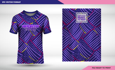 light purple and magenta sublimation jersey design grunge abstract Red geometric lightning stripes sporty background Red white camouflage splash splatter pattern vector