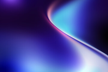 Poster - Modren bright Abstract purple pink blue gradient background blurred colorful neon color flow trendy hologram effect graphics futuristic design for pattern banner web technology digital backdrop poster