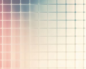 Poster - Abstract grid texture with soft colors and gradient for design backdrop.