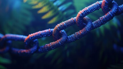 Poster - Digital Conceptual Art of Nature's Protective Chains