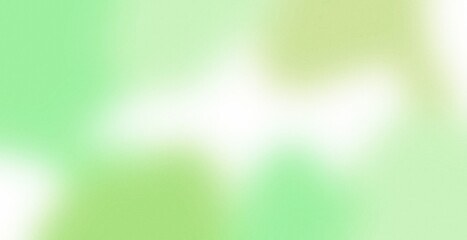 Green, sage and white gradient trendy blurred background. Chroma grainy noise colorful gradient abstract background, y2k style, light glow noise soft gradient for banner and poster.